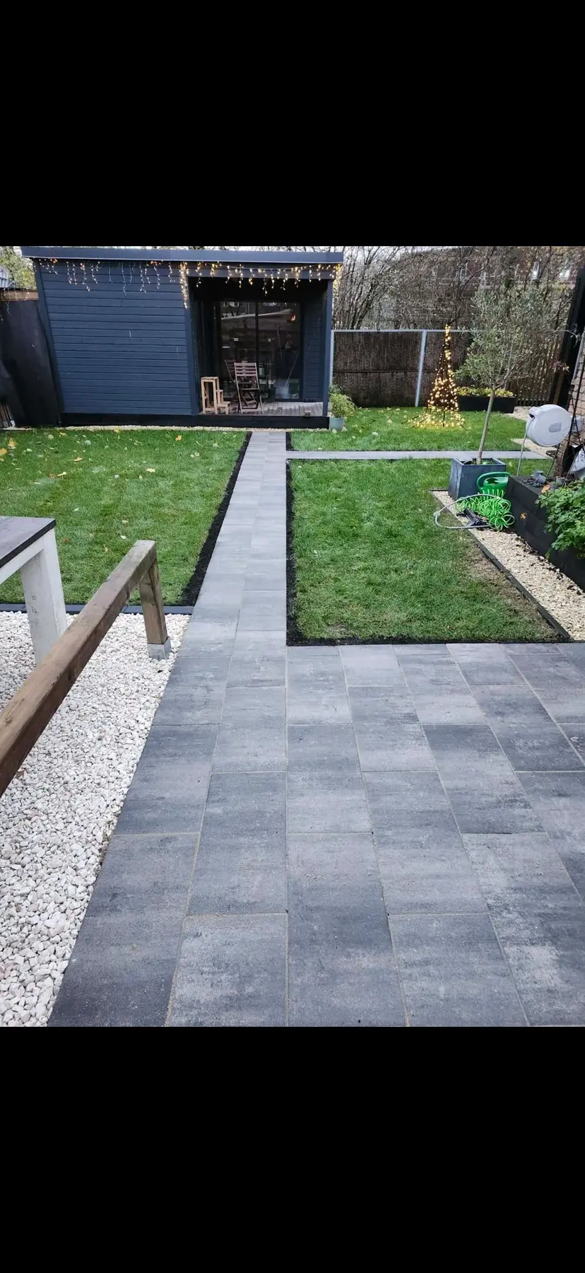Complete renovatie van een achtertuin